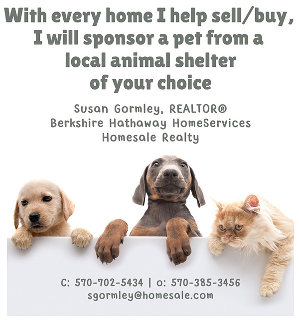Susan Gormley - The Sponsor A Pet REALTOR